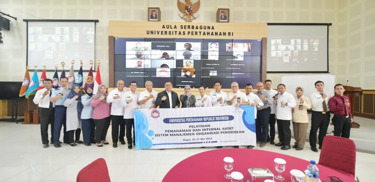 Hari Kedua Pelatihan Auditor Standar Penjaminan Mutu Internal Unhan RI Diakhiri dengan Kegiatan Workshop dan Ujian Internal.