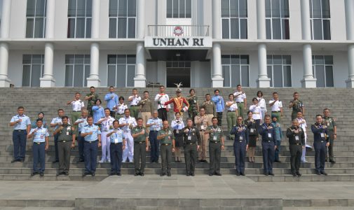 Universitas Pertahanan RI Menerima Kunjungan Delegasi Thainesia