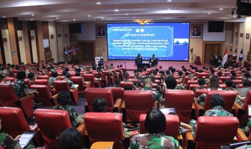 Fakultas Kedokteran dan Ilmu Kesehatan Unhan RI Menyelenggarakan Kuliah Pakar Tentang Manajemen Komprehensif Pada Penyakit Keganasan.