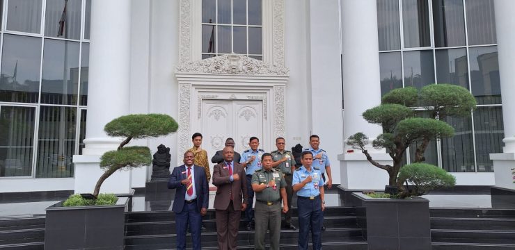 Unhan RI Terima Courtesy Call Delegasi National Defence College Tanzania