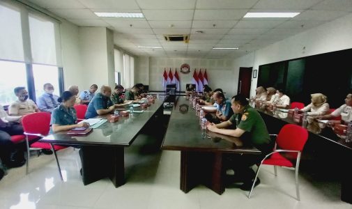 Lembaga Penjaminan Mutu dan Pengembangan Pembelajaran Unhan RI Melaksanakan Asesmen Lapangan Audit Mutu Internal pada Fakultas Strategi Pertahanan Unhan RI.