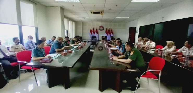 Lembaga Penjaminan Mutu dan Pengembangan Pembelajaran Unhan RI Melaksanakan Asesmen Lapangan Audit Mutu Internal pada Fakultas Strategi Pertahanan Unhan RI.