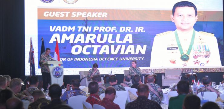 Rektor Unhan RI Jadi Pembicara Pada Acara Ikatan Alumni Pertahanan Australia-Indonesia : Mengungkap Potensi Kerja Sama Militer Gabungan TNI-ADF.