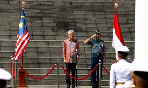 Unhan RI Terima Courtessy Call dan Kuliah Umum Perdana Menteri Malaysia ke-9.