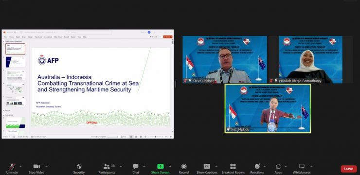 Kuliah Kerja Luar Negeri Hari Ke-2 Program Studi Magister Keamanan Maritim Fakultas Keamanan Nasional Unhan RI, Hadirkan Senior Officer Australian Federal Police.