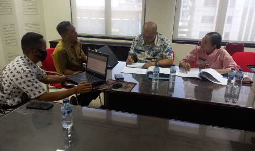 Lembaga Penjaminan Mutu dan Pengembangan Pembelajaran Unhan RI Gelar Assessment Lapangan Audit Mutu Internal di Fakultas Manajemen Pertahanan.