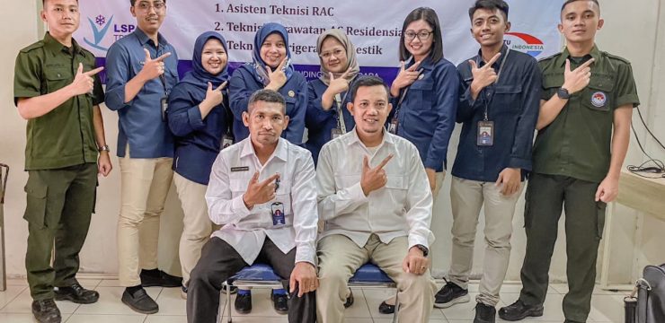 UPA Layanan Uji Kompetensi Unhan RI Melaksanakan Uji Coba Materi Uji Kompetensi Skema Sertifikasi Okupasi Teknisi AC Residential di TPTU Tangerang.