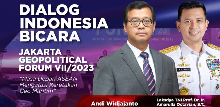 Rektor Unhan RI dan Gubernur Lemhanas RI Menjadi Narasumber Talkshow di TVRI membahas Jakarta Geopolitical Forum VII/2023.
