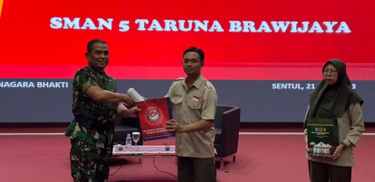 Unhan RI Terima Kunjungan SMAN 5 Taruna Brawijaya Jawa Timur