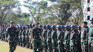 Cakadet Mahasiswa Program Vokasi D3 Cohort-3 FLM Unhan RI Melaksanakan Diksarmil Chandradimuka di Yonif RK 744/SYB Belu NTT