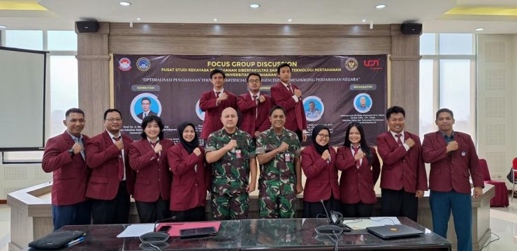 Program Studi Rekayasa Pertahanan Siber FSTP Unhan RI Laksanakan FGD Bertajuk “Optimalisasi Penguasaan Teknologi Artificial Intelligence Untuk Mendukung Pertahanan Negara