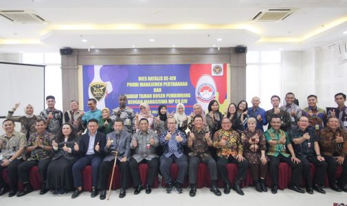 Program Studi Magister Manajemen Pertahanan, Fakultas Manajemen Pertahanan Unhan RI, menyelenggarakan Tasyakuran Dies Natalis Ke-14.