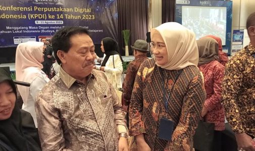 Kepala Unsur Penunjang Akademik Perpustakaan Unhan RI Menghadiri Konferensi Perpustakaan Digital Indonesia (KPDI) ke-14 Tahun 2023 di Malang, Jawa Timur.