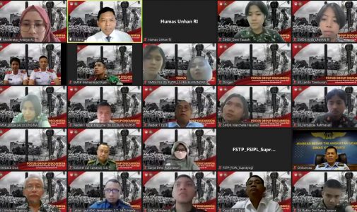 Prodi Teknik Sipil FSTP Unhan RI Laksanakan Focus Group Discussion (FGD) Evaluasi Kurikulum Program Studi Teknik Sipil Unhan RI