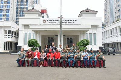 Rektor Unhan RI Menerima Kunjungan Audiensi dari Rektor Universitas 17 Agustus 1945.