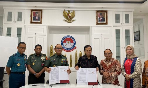 Rektor Unhan RI Terima Kunjungan Direktur Institut Madani Nusantara Bahas Agenda Seminar Nasional Kebangsaan: Mewujudkan Indonesia Emas 2045 dalam Peringatan Kesaktian Pancasila.