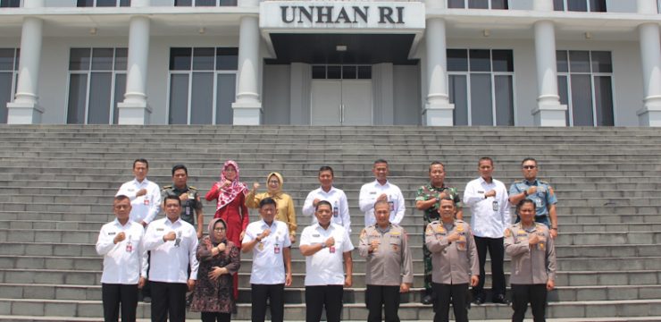 Unhan RI Terima Kunjungan Studi Banding Tim Peneliti Sekolah Tinggi Ilmu Kepolisian (STIK) Lemdiklat Polri.