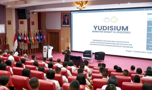 FKIK Unhan Ri Selenggarakan Yudisium serta Sosialisasi Komite Etik Penelitian Kesehatan Fakultas Kedokteran Universitas Pertahanan RI (KEPK-FKIK) dan Sosialisasi Ujian Seminar Proposal Bagi Semester 7