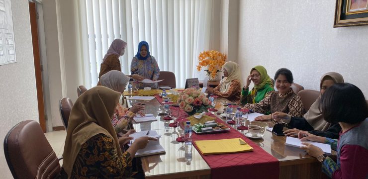 DWP Unhan RI Laksanakan Rapat Kepengurusan Dharma Wanita Persatuan Unhan RI