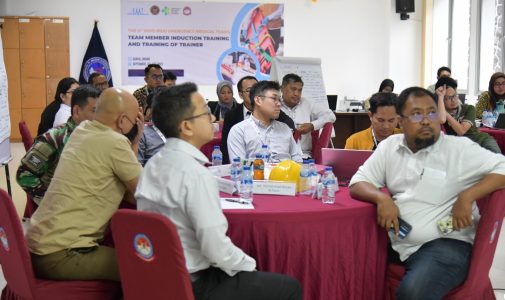 Hari Ketiga Kegiatan Pelatihan “The 3rd WHO-The Republic of Indonesia Defense University (RIDU) Emergency Medical Teams (EMTs) Team Member Induction Training and Training of Trainer”