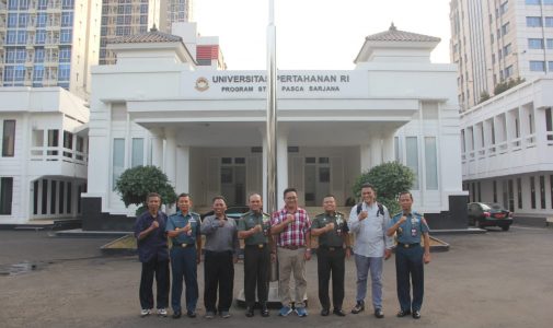 Rektor Unhan RI Menerima Kunjungan Audiensi Kepala Pusat Studi Pembangunan Pertanian dan Pedesaan Lembaga Penelitian dan Pengabdian kepada Masyarakat Institut Pertanian Bogor.