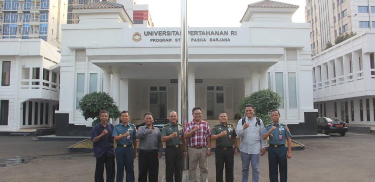 Rektor Unhan RI Menerima Kunjungan Audiensi Kepala Pusat Studi Pembangunan Pertanian dan Pedesaan Lembaga Penelitian dan Pengabdian kepada Masyarakat Institut Pertanian Bogor.