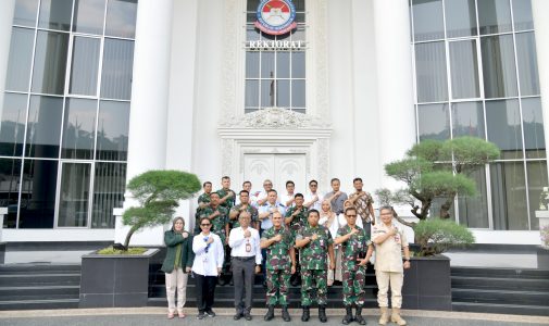 Rektor Unhan RI Terima Kunjungan Delegasi ORTN BRIN Membahas Sinergi Riset Tenaga Nuklir.