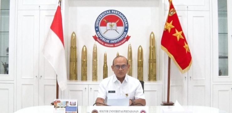 Rektor Unhan RI Membuka Kuliah Pakar Seri#17 Prodi Sarjana Farmasi Fakultas Farmasi Militer Unhan RI