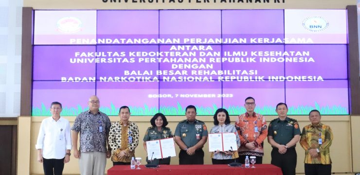 Unhan RI Tandatangani Perjanjian Kerja Sama dengan Balai Besar Rehabilitasi BNN