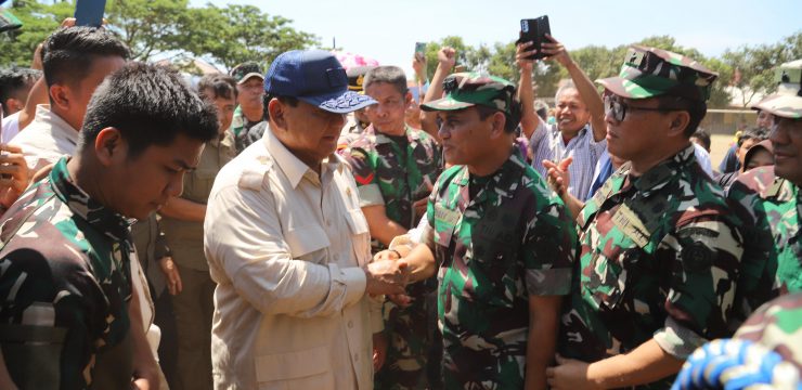 Rektor Unhan RI Dampingi Menhan RI Meresmikan Sumber Air di Jawa Barat dan Banten