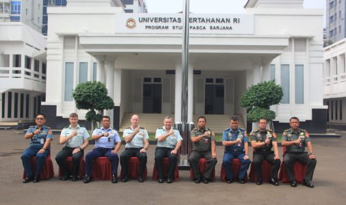 Unhan RI Menerima Kunjungan Courtesy Call Director General Intelligence and Plans, Canadian Joint Operations Command