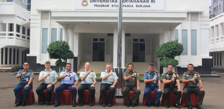 Unhan RI Menerima Kunjungan Courtesy Call Director General Intelligence and Plans, Canadian Joint Operations Command