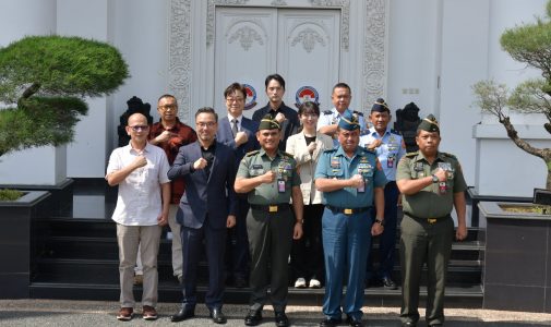 Rektor Unhan RI Menerima Kunjungan Courtesy Call Direktur Utama PT. Tams Global.