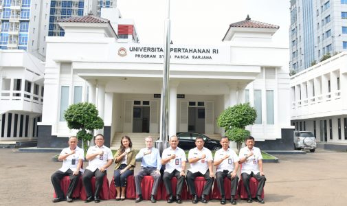 Rektor Unhan RI Menerima Kunjungan Courtesy Call Direktur Indonesia Business Post.