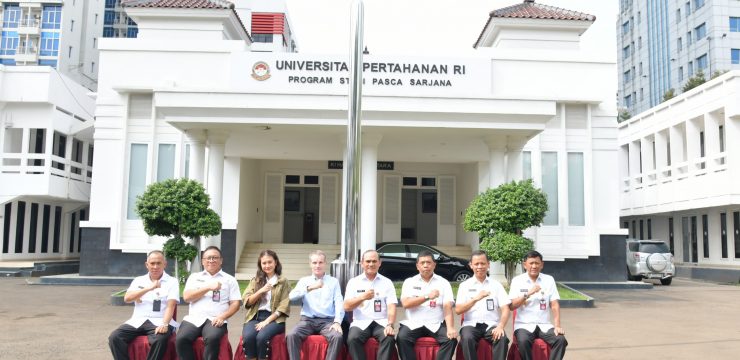 Rektor Unhan RI Menerima Kunjungan Courtesy Call Direktur Indonesia Business Post.
