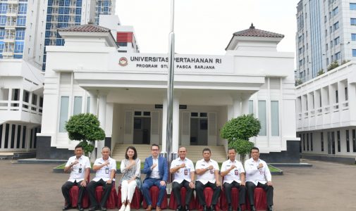 Rektor Unhan RI Menerima Kunjungan Courtesy Call President Director PT. Thales Indonesia.