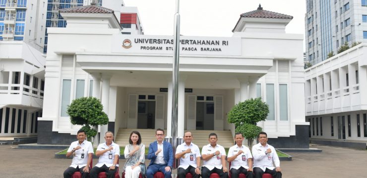 Rektor Unhan RI Menerima Kunjungan Courtesy Call President Director PT. Thales Indonesia.