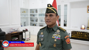 Rektor Unhan RI Letjen TNI Jonni Mahroza, Ph. D., Mengucapkan Selamat Hari Bela Negara ke-75