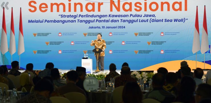 Kolaborasi Unhan RI dan Kementerian Koordinator Bidang Perekonomian RI, Gelar Seminar Nasional Strategi Perlindungan Kawasan Pulau Jawa Melalui Pembangunan Tanggul Pantai dan Tanggul Laut (Giant Sea Wall).