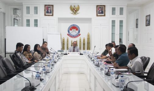 Rektor Universitas Pertahanan Indonesia Menerima Kunjungan Audiensi Direktur PT. Solusi Intek Indonesia
