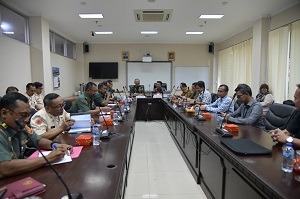 Unhan RI Terima Entry Meeting Tim BPK RI Atas Pemeriksaan Laporan Keuangan Kemhan RI TA. 2023