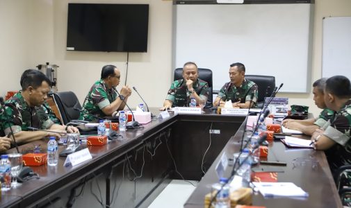 Unhan RI Laksanakan Taklimat Awal Post Audit Program Kerja dan Anggaran Unhan RI TA. 2023 oleh Tim Wasrik Itjen Kemhan RI