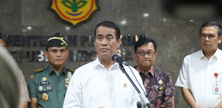 Rektor Unhan RI Hadiri Diskusi Bersama Menteri Pertanian RI Membahas Memperkuat Ketahanan Pangan di Indonesia