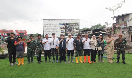 Tim Pembangunan Rumah Murah Unhan RI Menerima Kunjungan dari Tim Dinas Perumahan Rakyat dan Kawasan Permukiman (DRPKP) Provinsi DKI Jakarta.