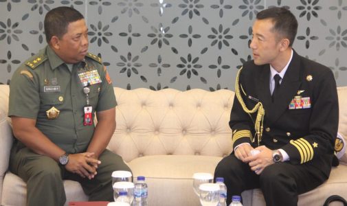 Unhan RI Menerima Kunjungan Atase Pertahanan Jepang Captain (N) Hamakawa Sho bersama Ketua Konsil Kedokteran Indonesia, Prof. dr. Taruna Ikrar, M.Biomed, Ph.D. Membahas Potensi Kerjasama Dengan National Defense Medical College (NDMC) Jepang.