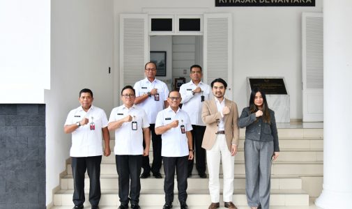 Rektor Unhan RI Menerima Kunjungan Audiensi Dr. Bagus Muljadi Perwakilan University of Nottingham.