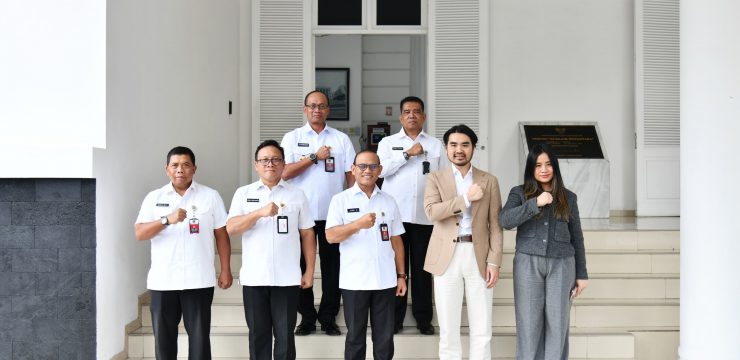 Rektor Unhan RI Menerima Kunjungan Audiensi Dr. Bagus Muljadi Perwakilan University of Nottingham.