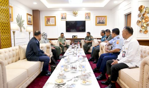 Unhan RI Terima Kunjungan The Malaysian Armed Forces Command and Staff College