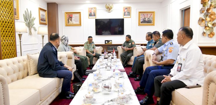 Unhan RI Terima Kunjungan The Malaysian Armed Forces Command and Staff College