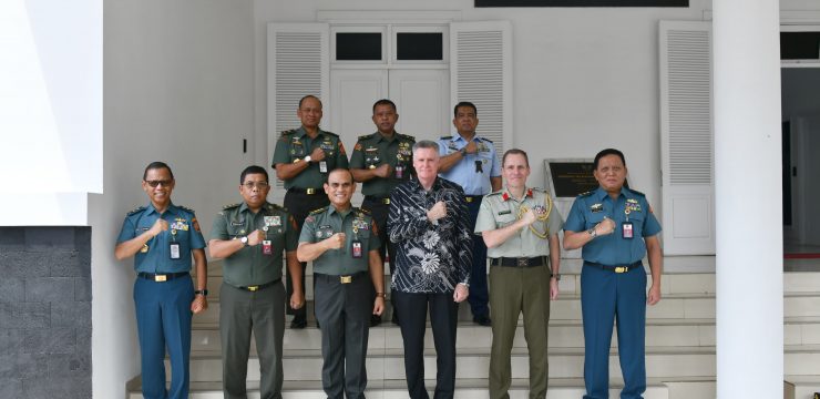 Rektor Unhan RI Menerima Kunjungan Courtesy Call Duta Besar Selandia Baru Mr. Kevin Burnett, ONZM,